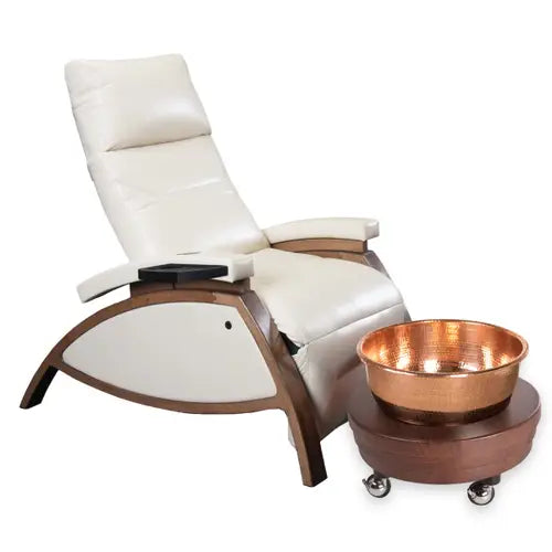 ZG Dream™ Lounger Pedicure Package - Relaxation with Copper Bowl & Pedi Roll Up