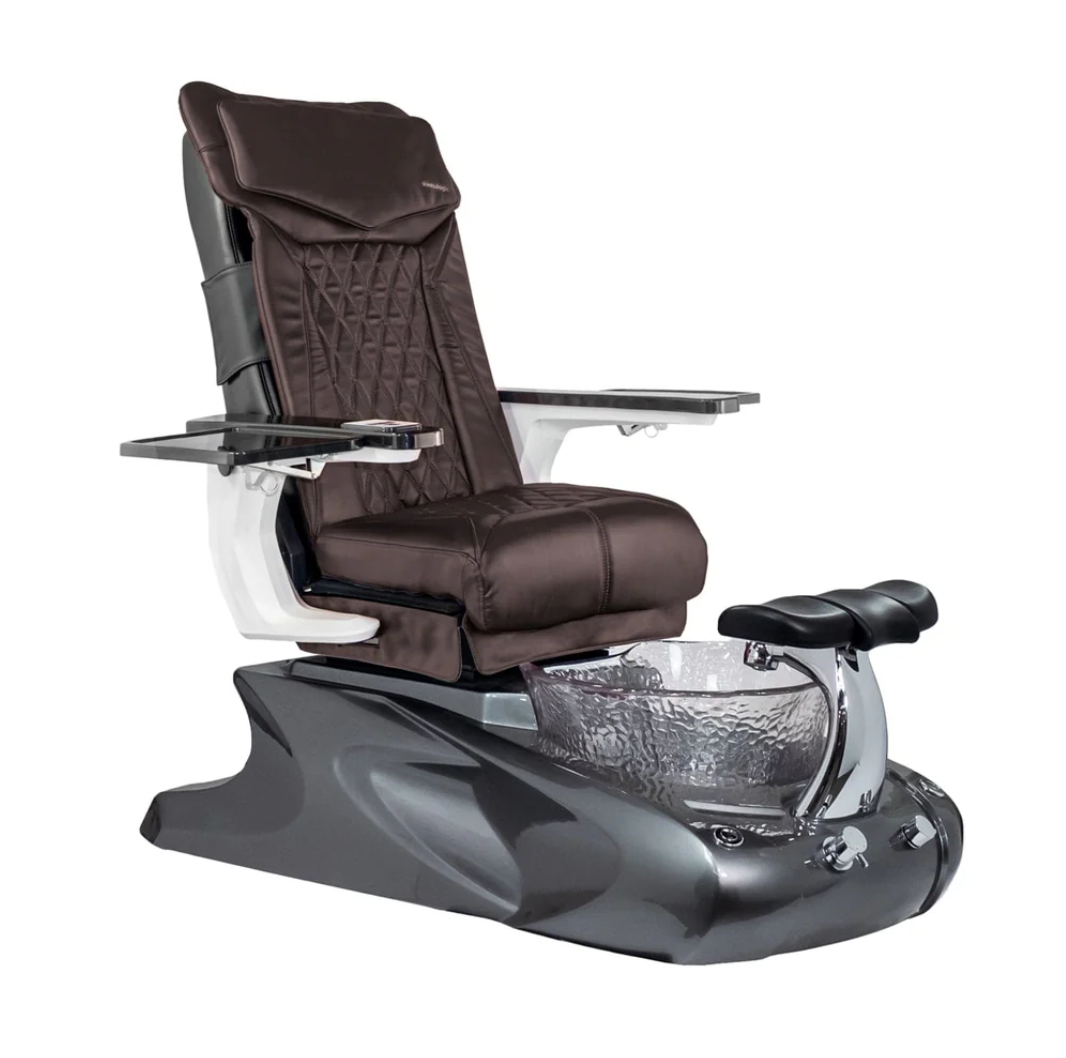 Close-up of VIGGO II Pedicure Spa and DX Chair for ultimate comfort