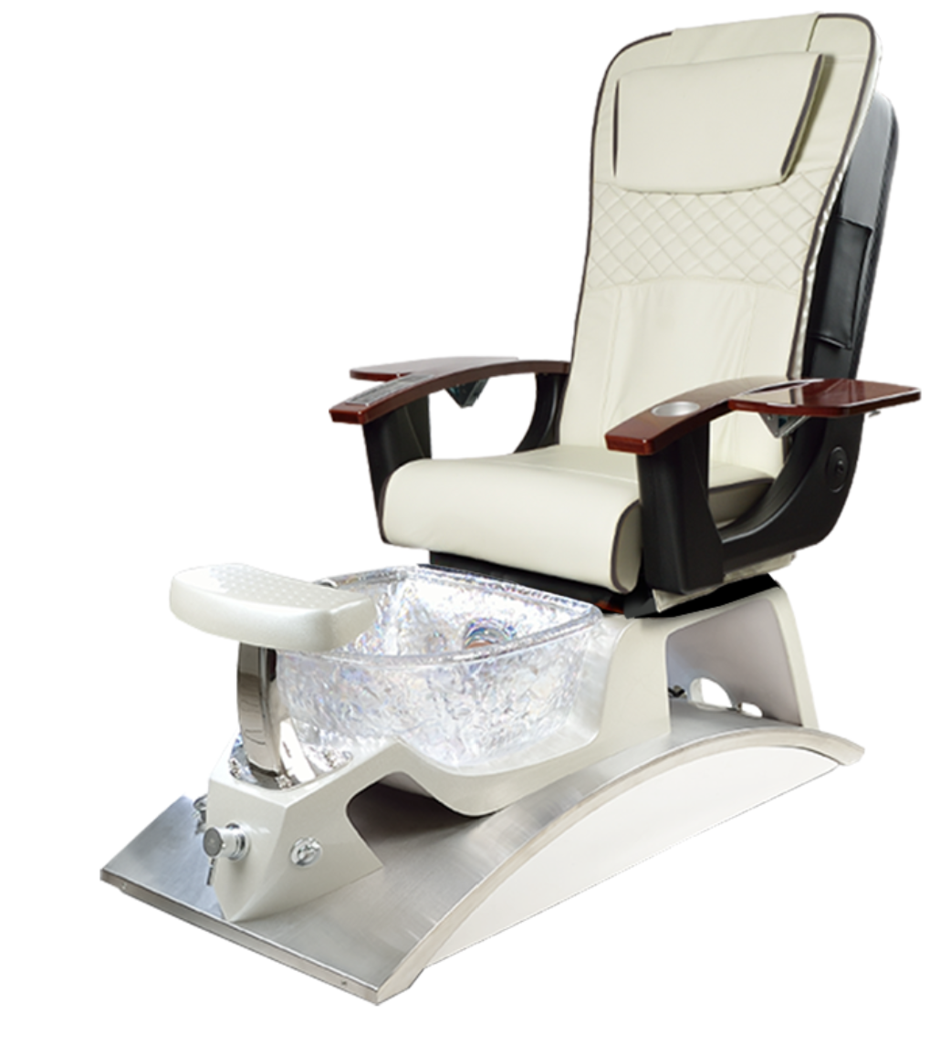 Argento Pedicure Spa Chair Stainless Steel w/ installation by Alfalfa