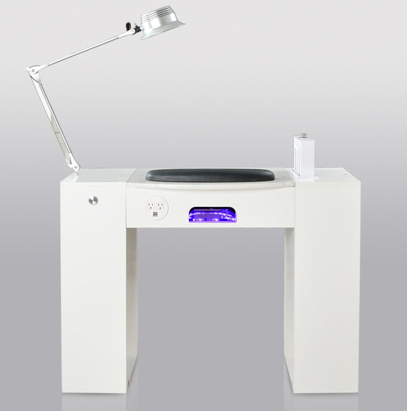 Classic SaniSmart IMC Vented Single Nail Table - Front View