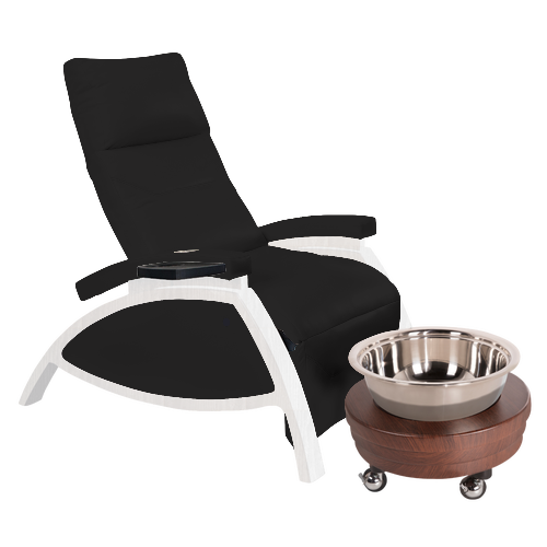 ZG Dream™ Lounger Pedicure Package with Silver Bowl & Pedi Roll Up by Continuum