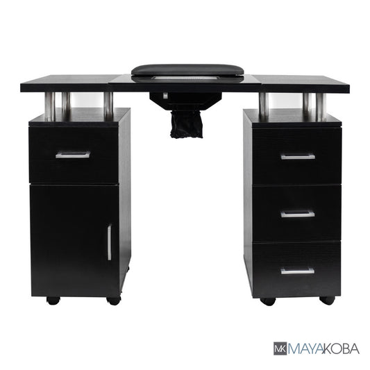 Glasglow II Manicure Table - Stylish and functional workstation for professional nail services