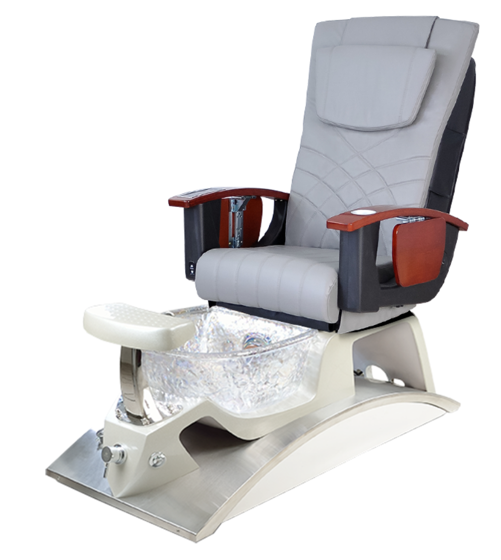 Argento Pedicure Spa Chair Stainless Steel w/ installation by Alfalfa