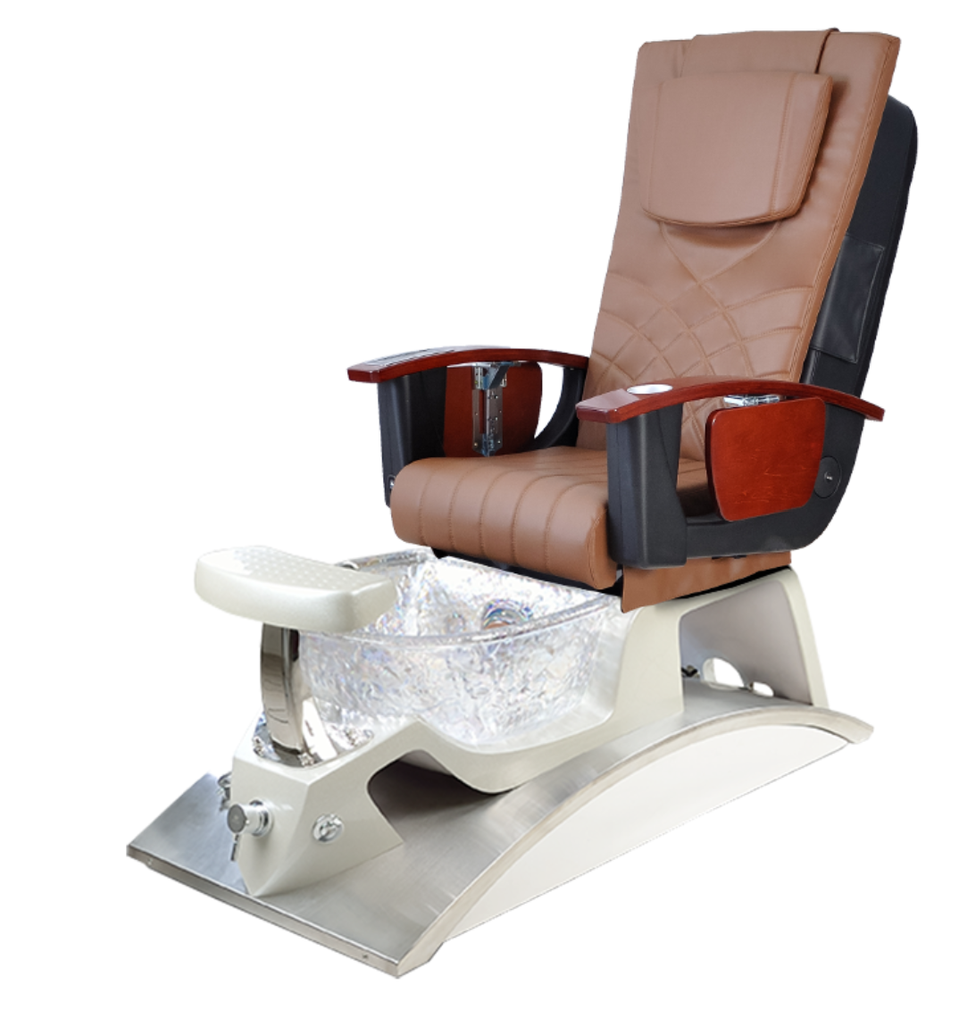 Argento Pedicure Spa Chair Stainless Steel w/ installation by Alfalfa