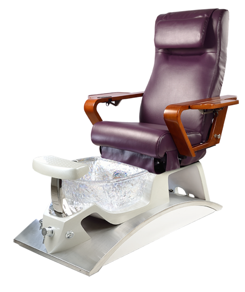 Argento Pedicure Spa Chair Stainless Steel w/ installation by Alfalfa