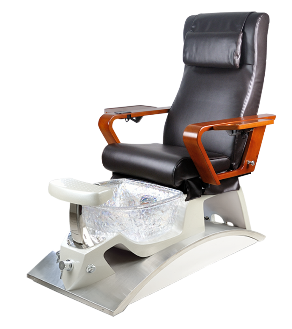 Argento Pedicure Spa Chair Stainless Steel w/ installation by Alfalfa