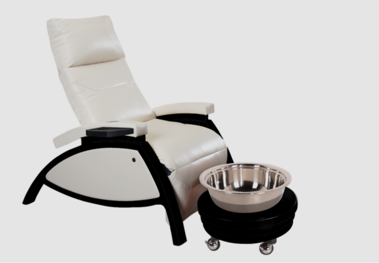 ZG Dream™ Lounger Pedicure Package with Silver Bowl & Pedi Roll Up by Continuum