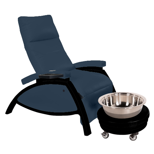 ZG Dream™ Lounger Pedicure Package with Silver Bowl & Pedi Roll Up by Continuum