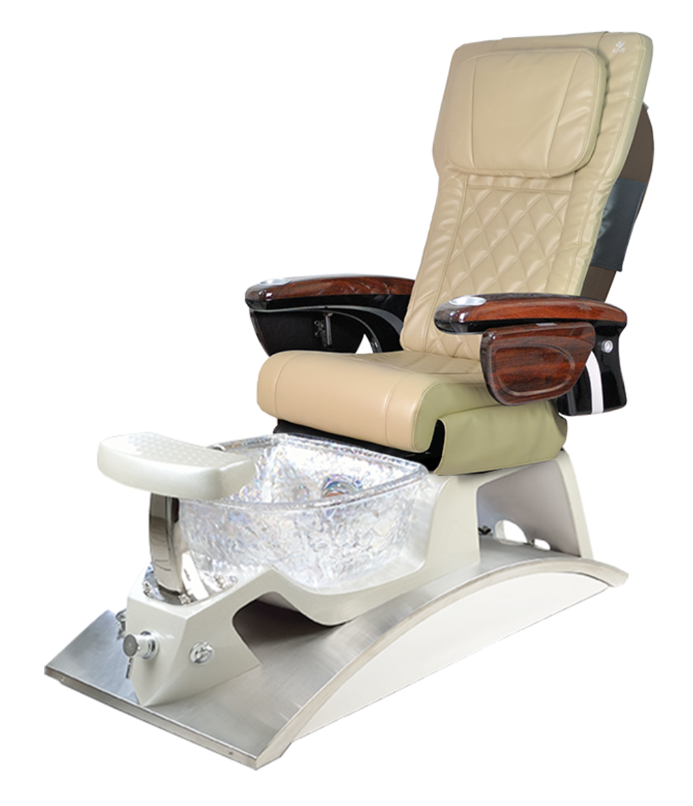 Argento Pedicure Spa Chair Stainless Steel w/ installation by Alfalfa