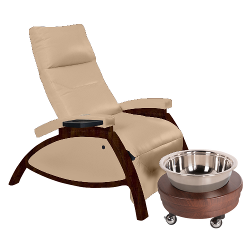 ZG Dream™ Lounger Pedicure Package with Silver Bowl & Pedi Roll Up by Continuum