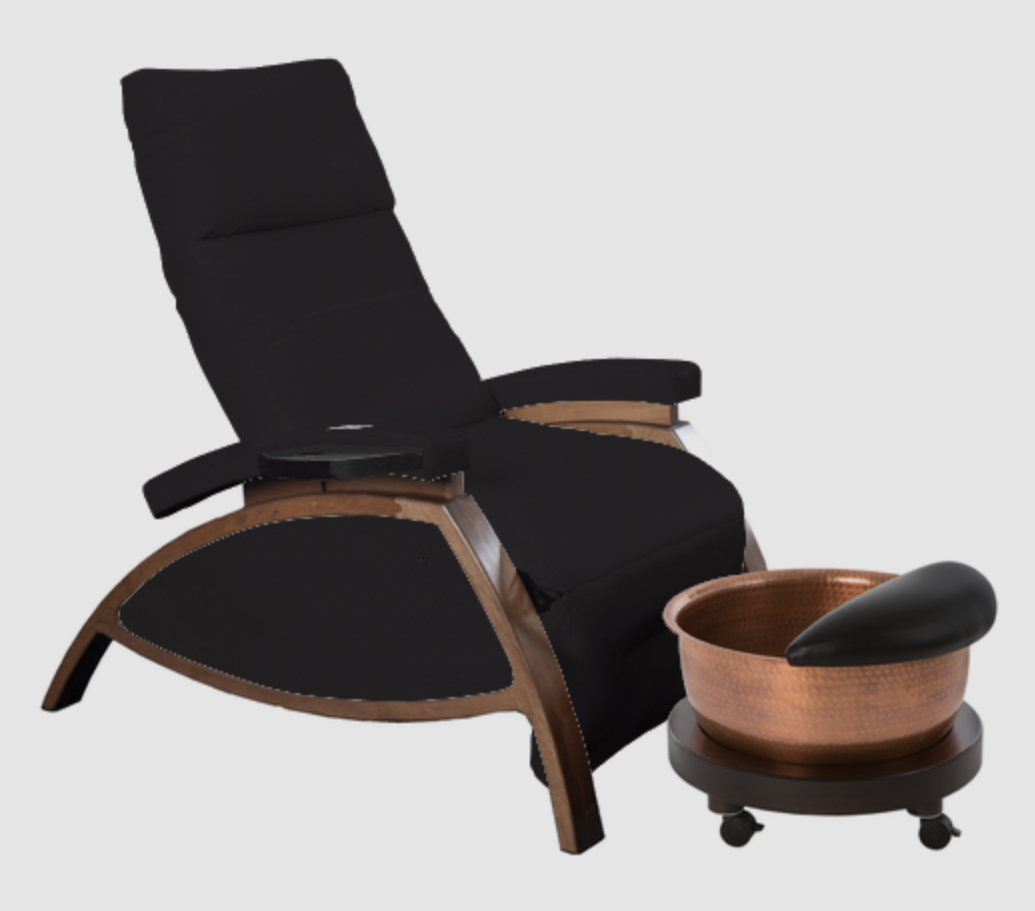 ZG Dream™ Lounger Pedicure Package with Copper Bowl & Pedi Roll Up by Continuum