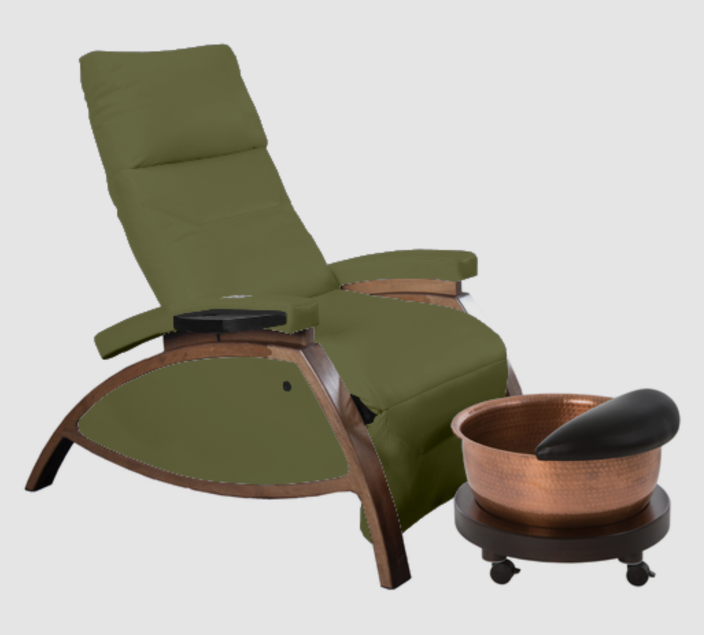 ZG Dream™ Lounger Pedicure Package with Copper Bowl & Pedi Roll Up by Continuum