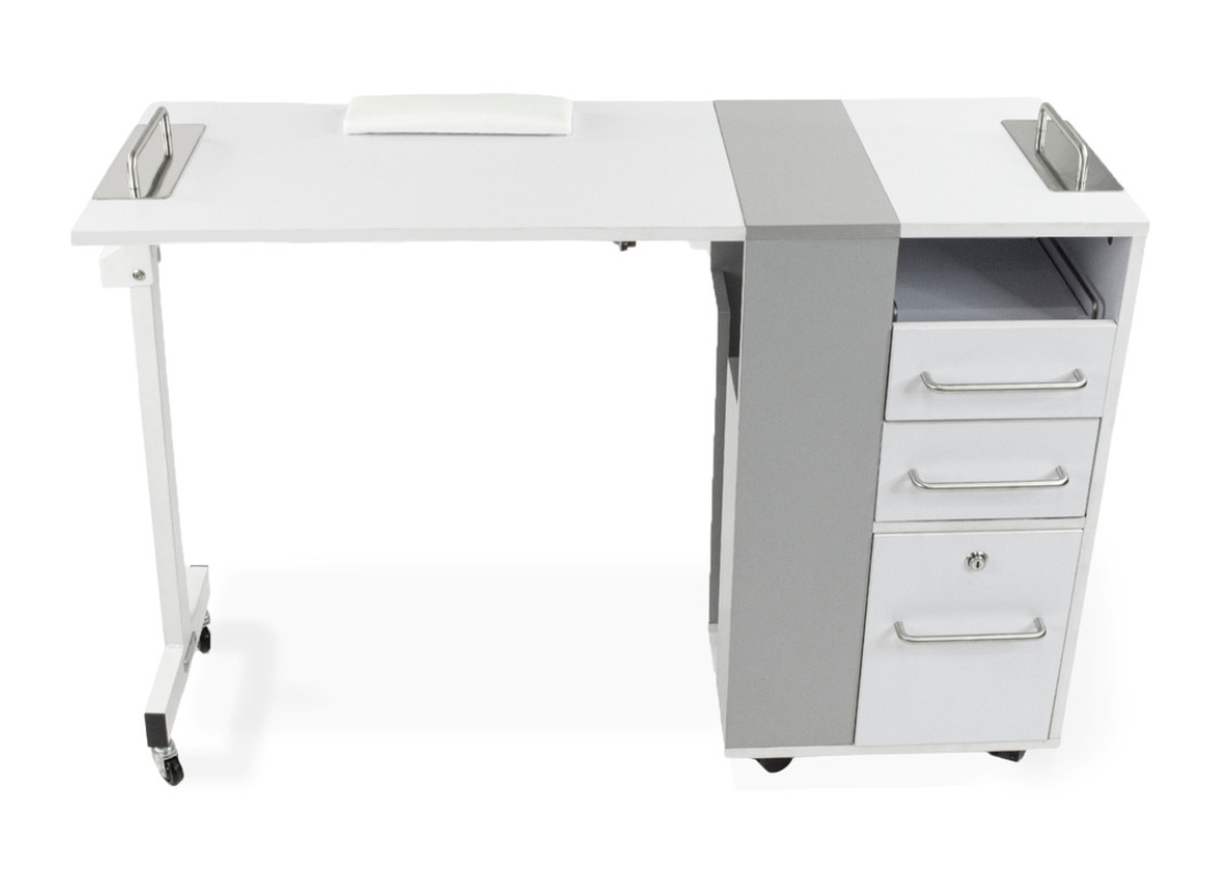 Taylor Foldable Manicure Table - Convenient and adjustable work surface for nail technicians