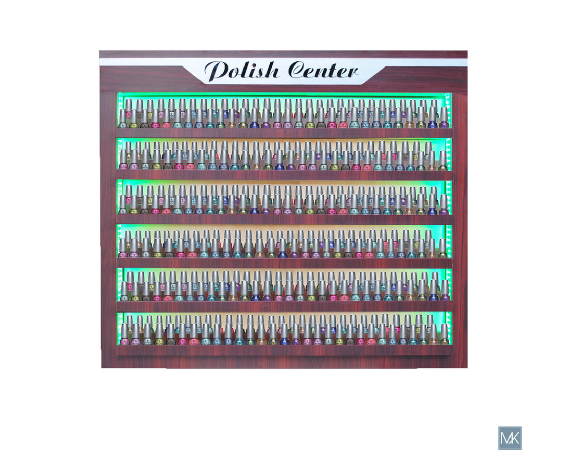 Avon I Nail Polish Rack w/ LED - Organize and display your nail polish collection with our illuminated storage solution