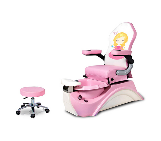 Pink Sleeping Beauty Kid's Pedicure Spa - A dreamy spa chair for little princesses