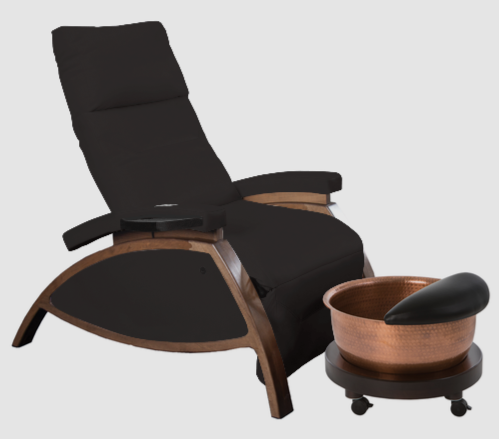 ZG Dream™ Lounger Pedicure Package with Copper Bowl & Pedi Roll Up by Continuum