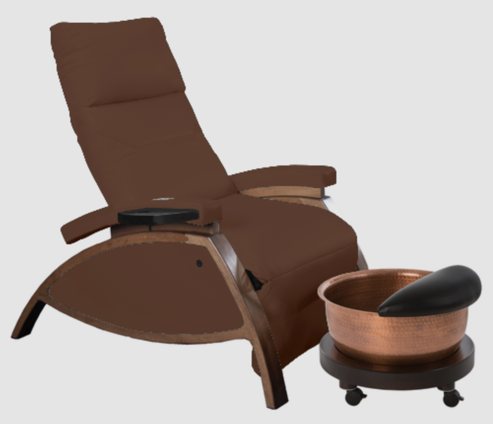 ZG Dream™ Lounger Pedicure Package with Copper Bowl & Pedi Roll Up by Continuum