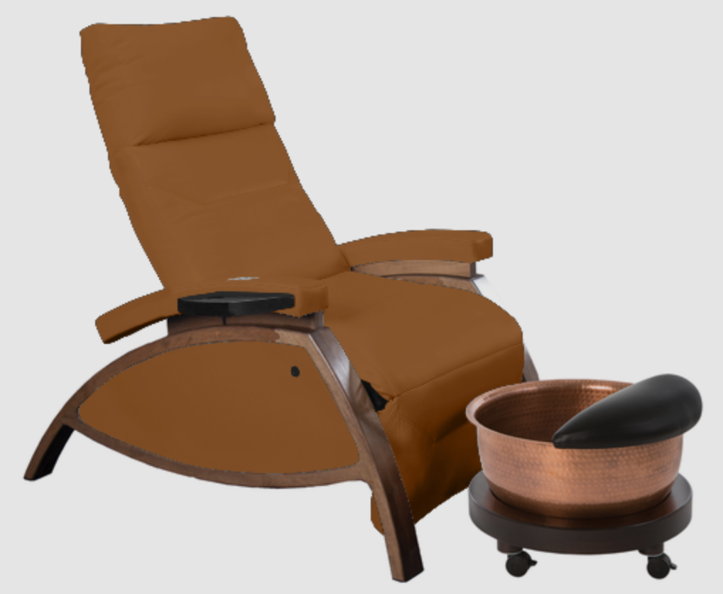 ZG Dream™ Lounger Pedicure Package with Copper Bowl & Pedi Roll Up by Continuum