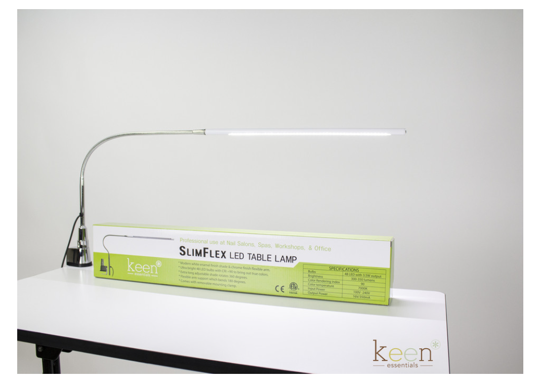 KEEN Slimflex LED Table Lamp - Energy-efficient and dimmable illumination