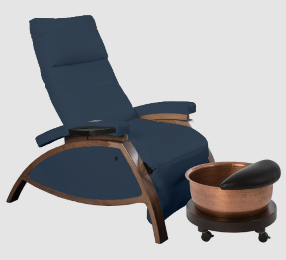 ZG Dream™ Lounger Pedicure Package with Copper Bowl & Pedi Roll Up by Continuum