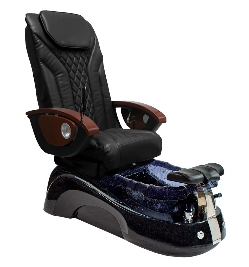 EX-R Chair with Siena Pedicure Spa - Elevate your salon experience with this high-quality spa chair