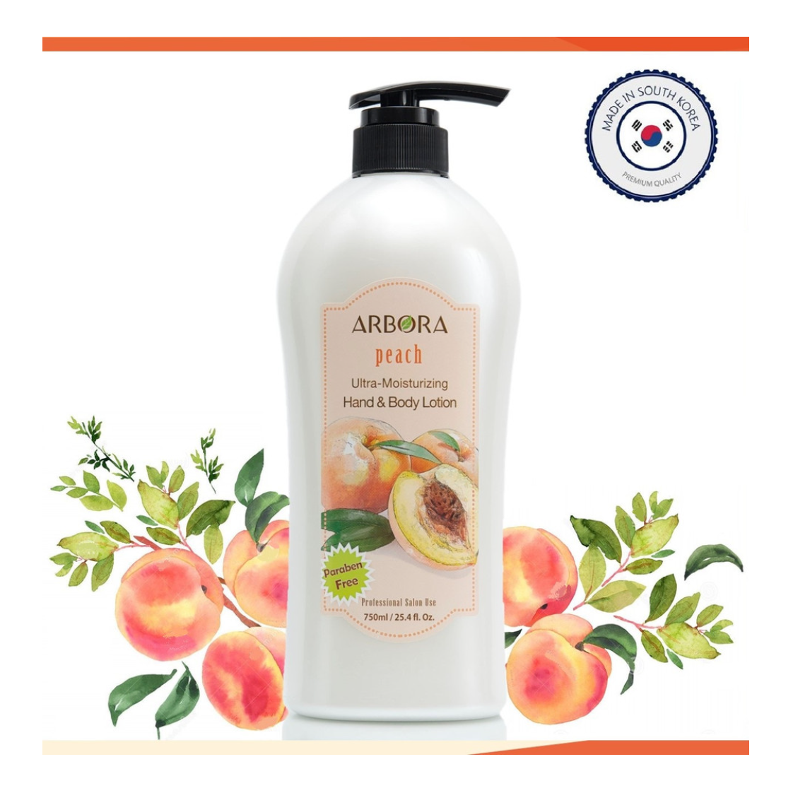 Korean ARBORA Ultra-Moisturizing Lotion - Revitalize and hydrate your skin for a natural glow