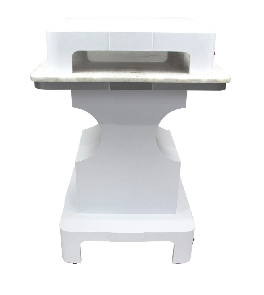 noma Square Nail Dryer Table - Sleek and modern design