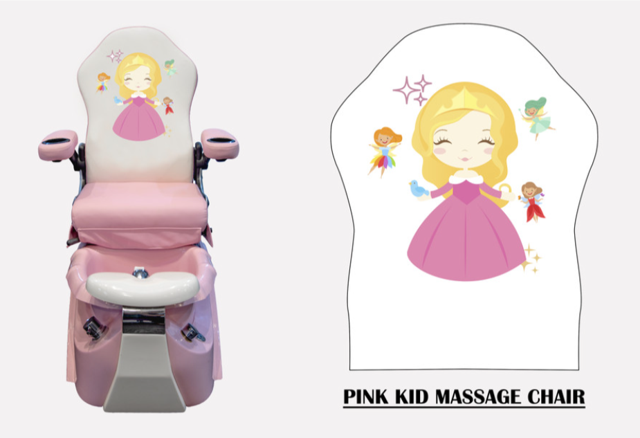 Pink Sleeping Beauty Spa Chair - Treat your little one to a pampering session fit for a princess