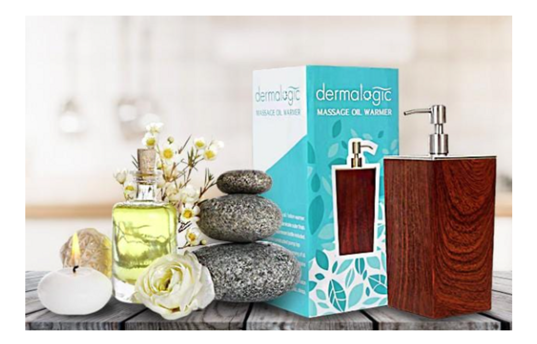 Dermalogic Massage Oil Warmer - Convenient and easy-to-use design for professional or home use