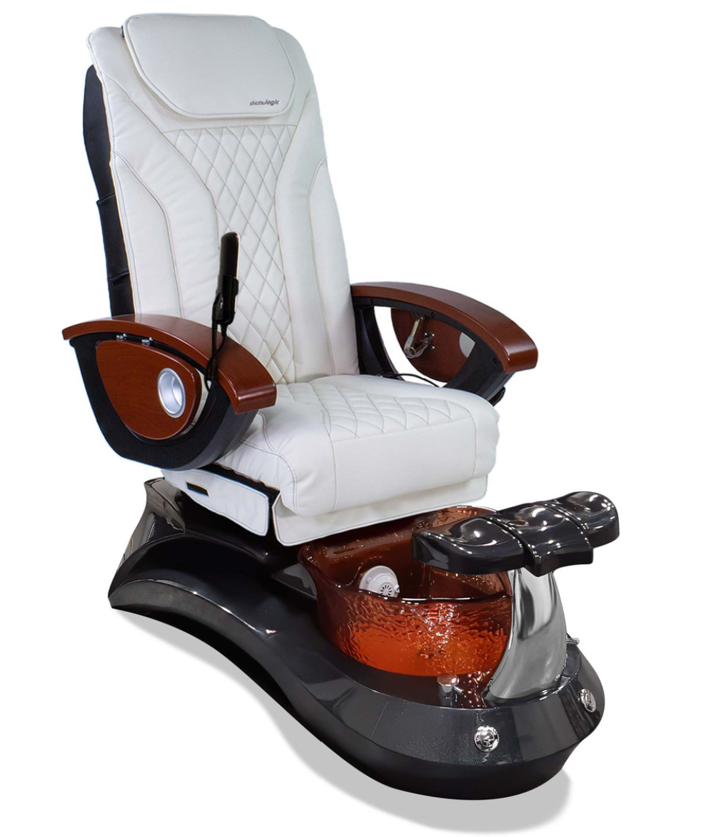 Lotus II Pedicure Spa with EX-R Chair Top - The ultimate pedicure solution for salons and spas