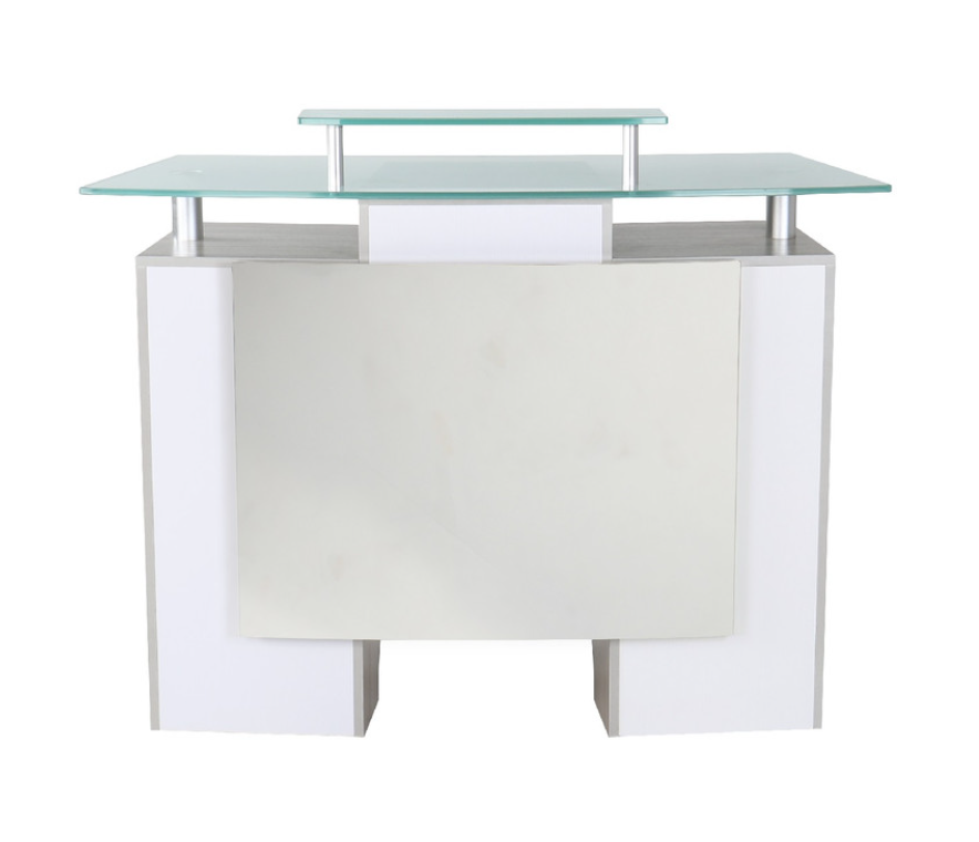 Glasglow I Reception Table - Showcase your company's professionalism with this elegant table