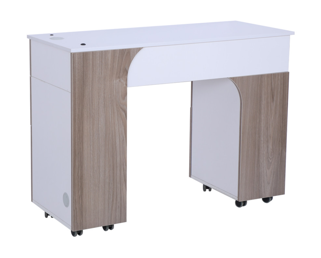 Milan Manicure Table - Elevate your nail services with this elegant and practical table