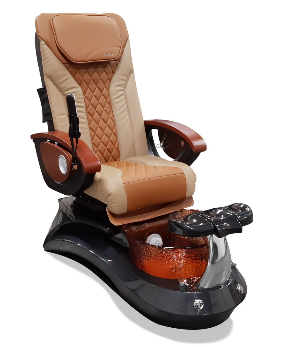 Lotus II Pedicure Spa with EX-R Chair Top - Professional salon-grade foot care