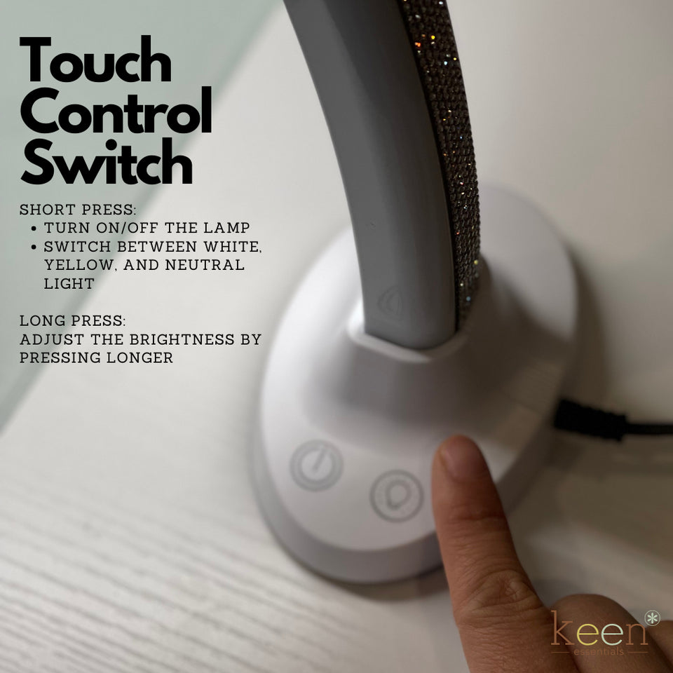 KEEN LUNA LED Tabletop Lamp by Keen Essentials FREE SHIPPING