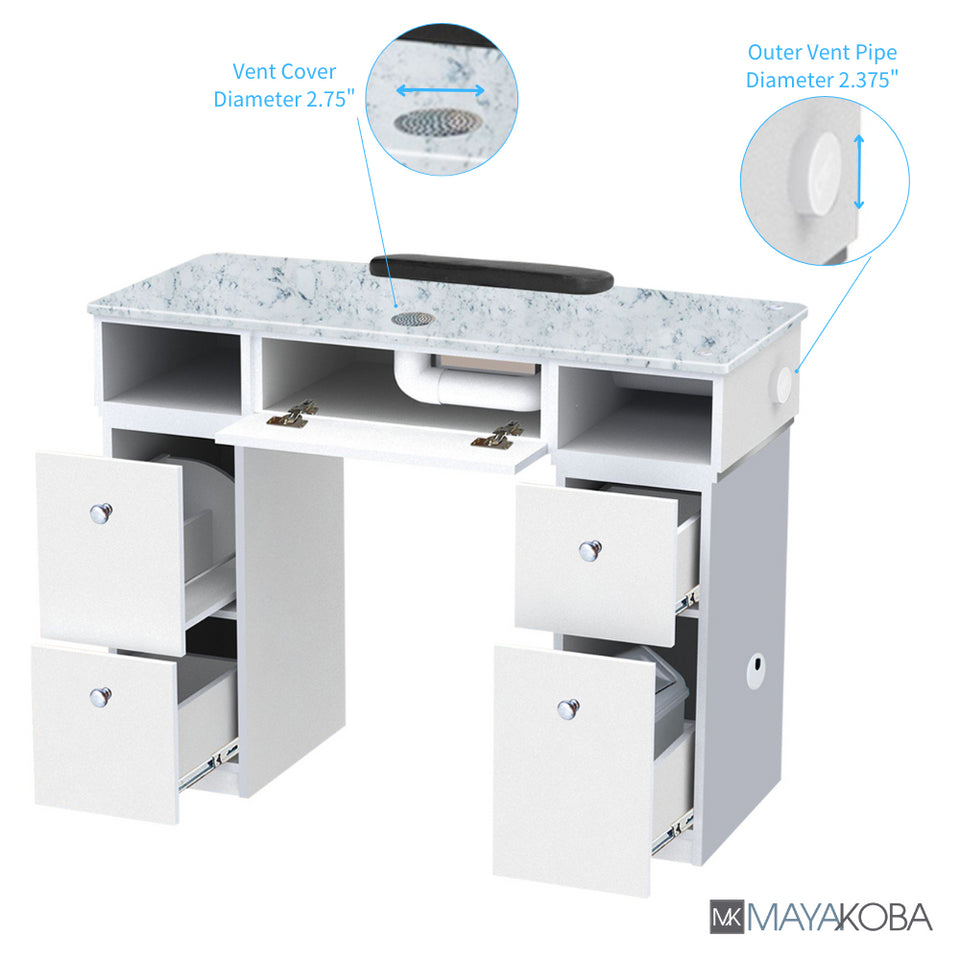 Nova I Manicure Table - Durable and long-lasting