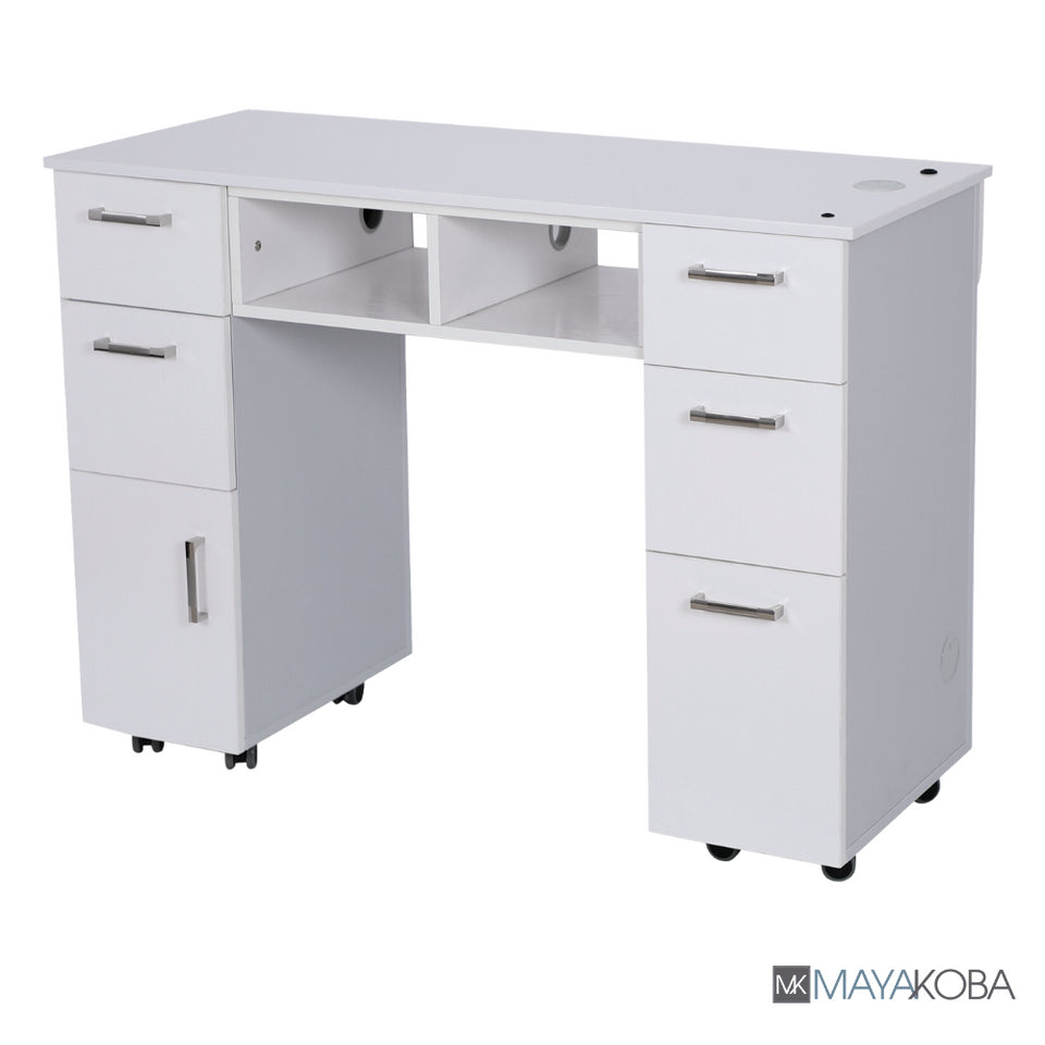 Seneca Manicure Nail Table - Organize your nail tools and supplies efficiently