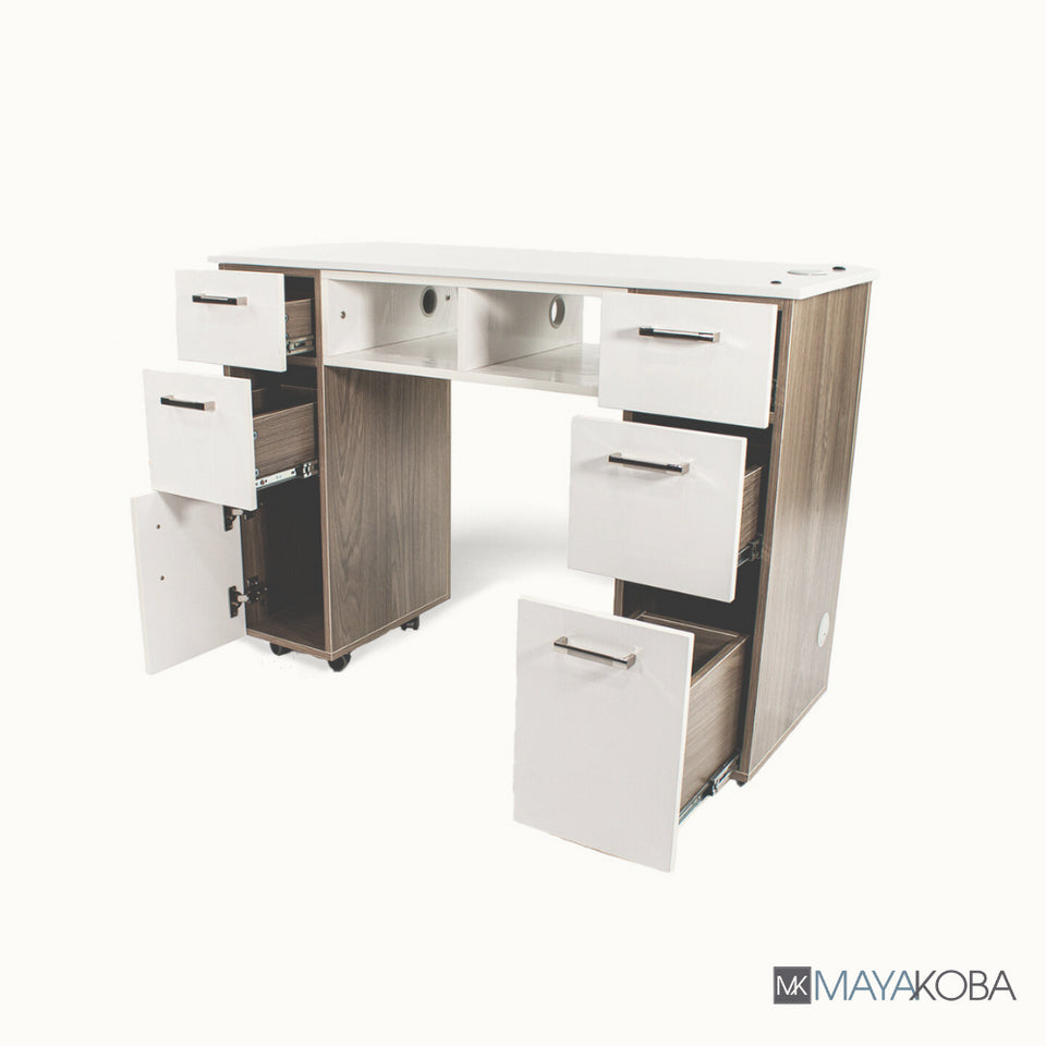 Seneca Manicure Nail Table by Mayakoba