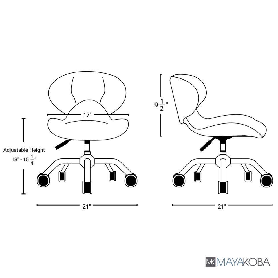 Hugo Pedicure Stool by Mayakoba