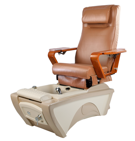 Argento Pedicure Spa Square Sink Chair - Luxurious and Comfortable