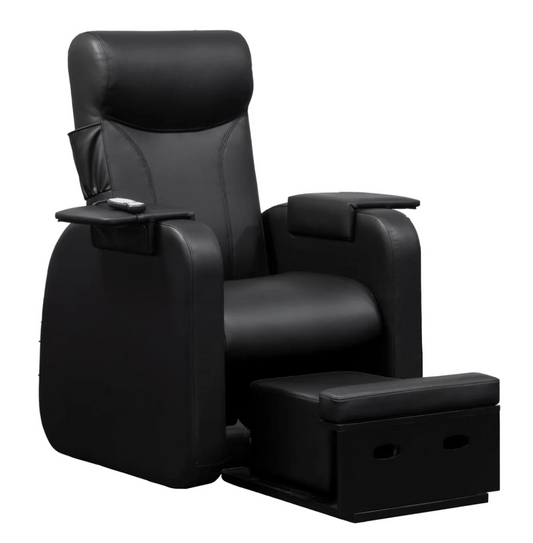 PediPlush Lounge Non-Plumbing Pedicure Chair with plush cushioning for ultimate comfort