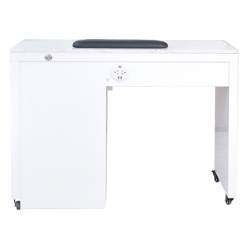 Midori Nail Table 2-in1 with PediCart by Alfalfa