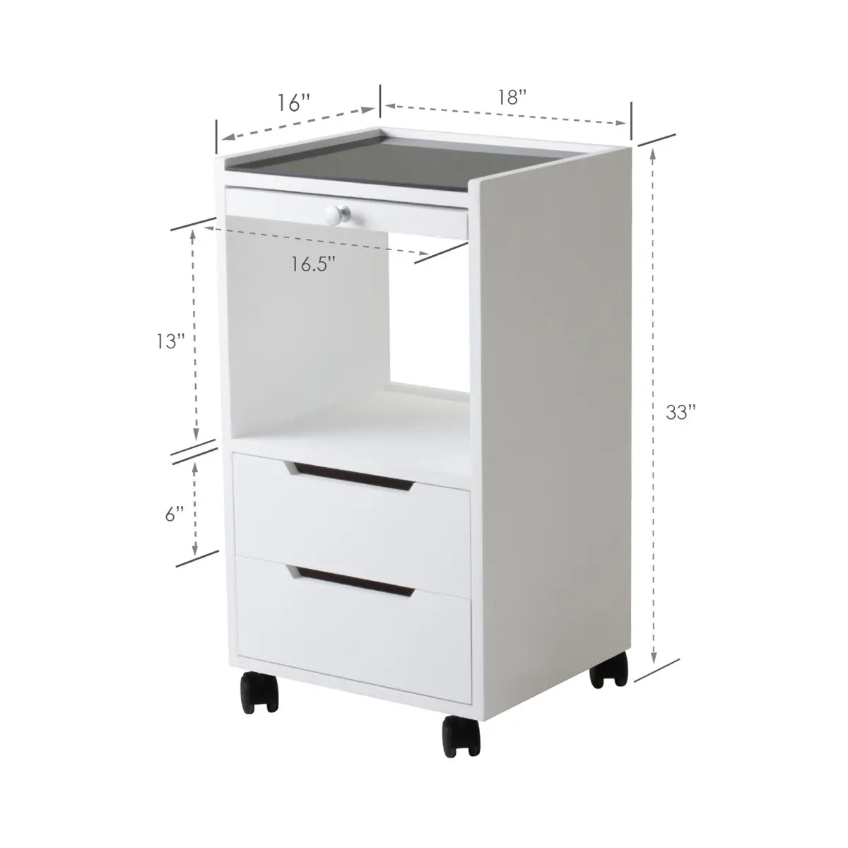 Alpha 2 Trolley - Organize salon supplies with ease