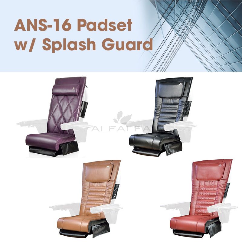 Chair pad set for comfortable seating