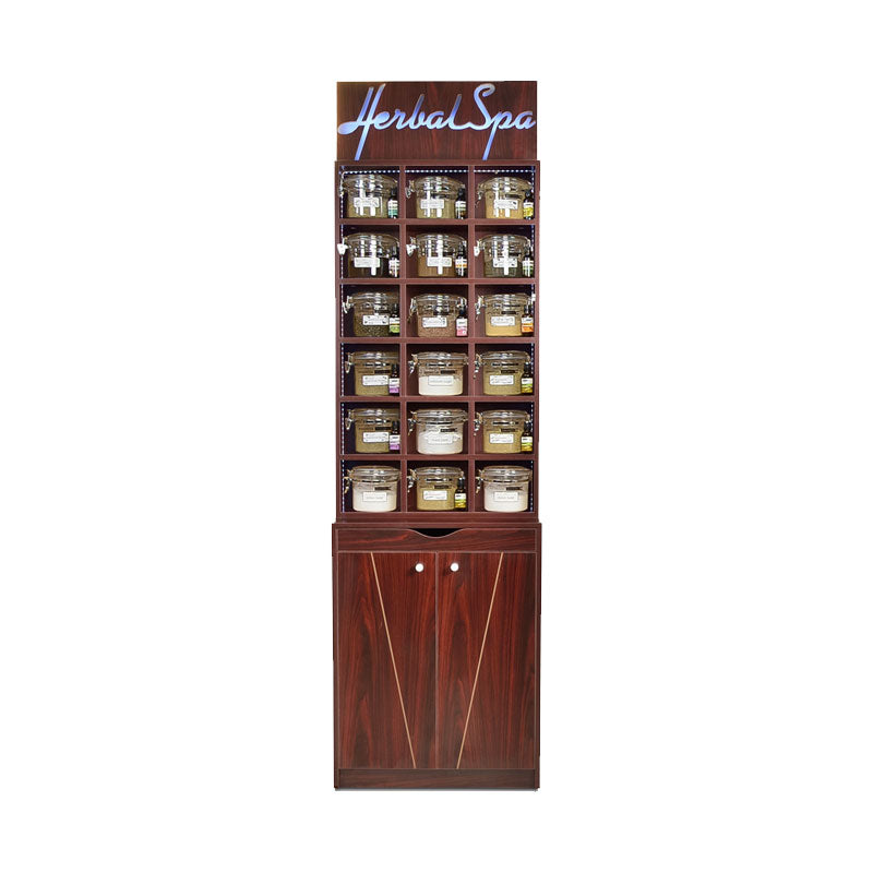 Mini LED Herbal Display Cabinet - Showcase your favorite herbs in style