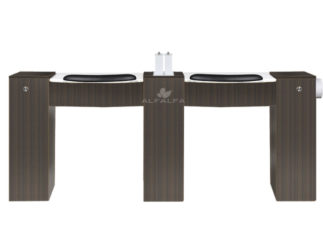 Classic SaniSmart IMC Vented Double Nail Table by Alfalfa