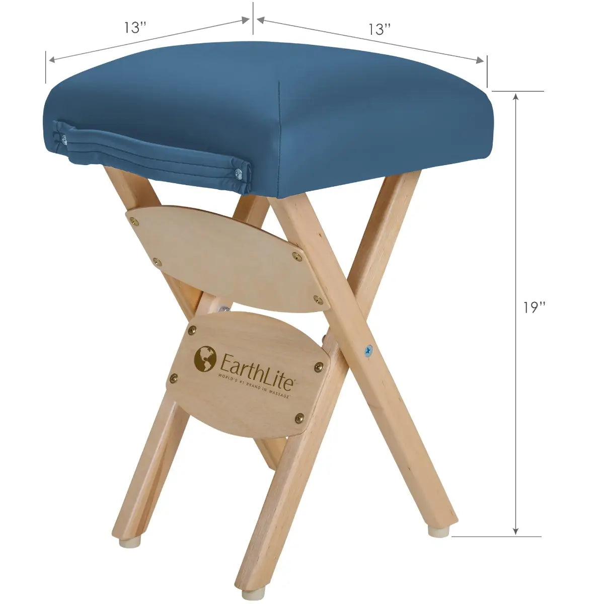 Folding Massage Stool by Living Earth Crafts