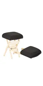 Folding Massage Stool by Living Earth Crafts