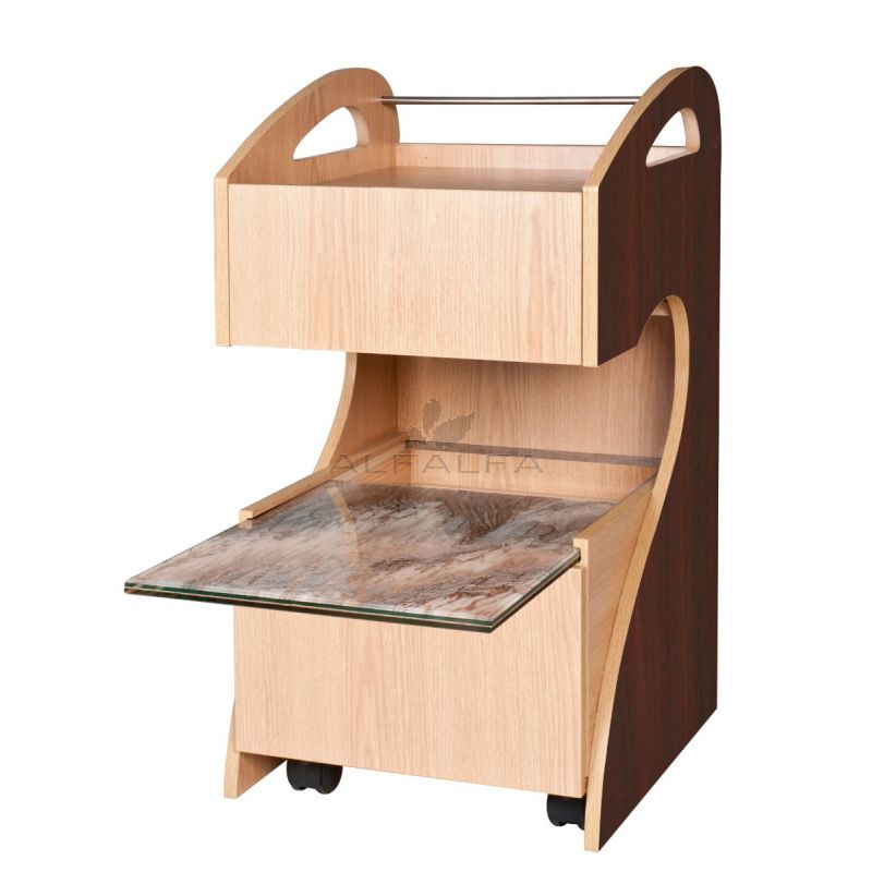 Sleek Ion Pedicure Cart - Enhance the Aesthetics of Your Salon Space