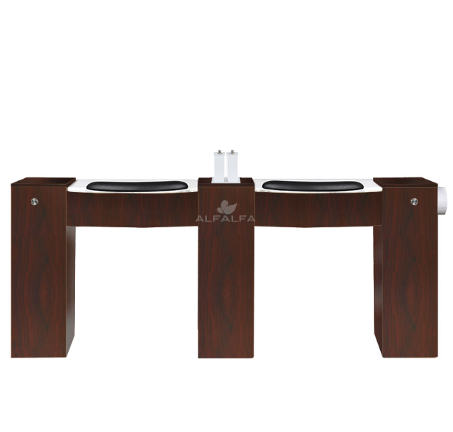 Classic SaniSmart IMC Vented Double Nail Table by Alfalfa