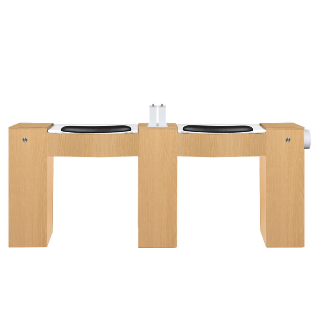 Classic SaniSmart IMC Vented Double Nail Table by Alfalfa